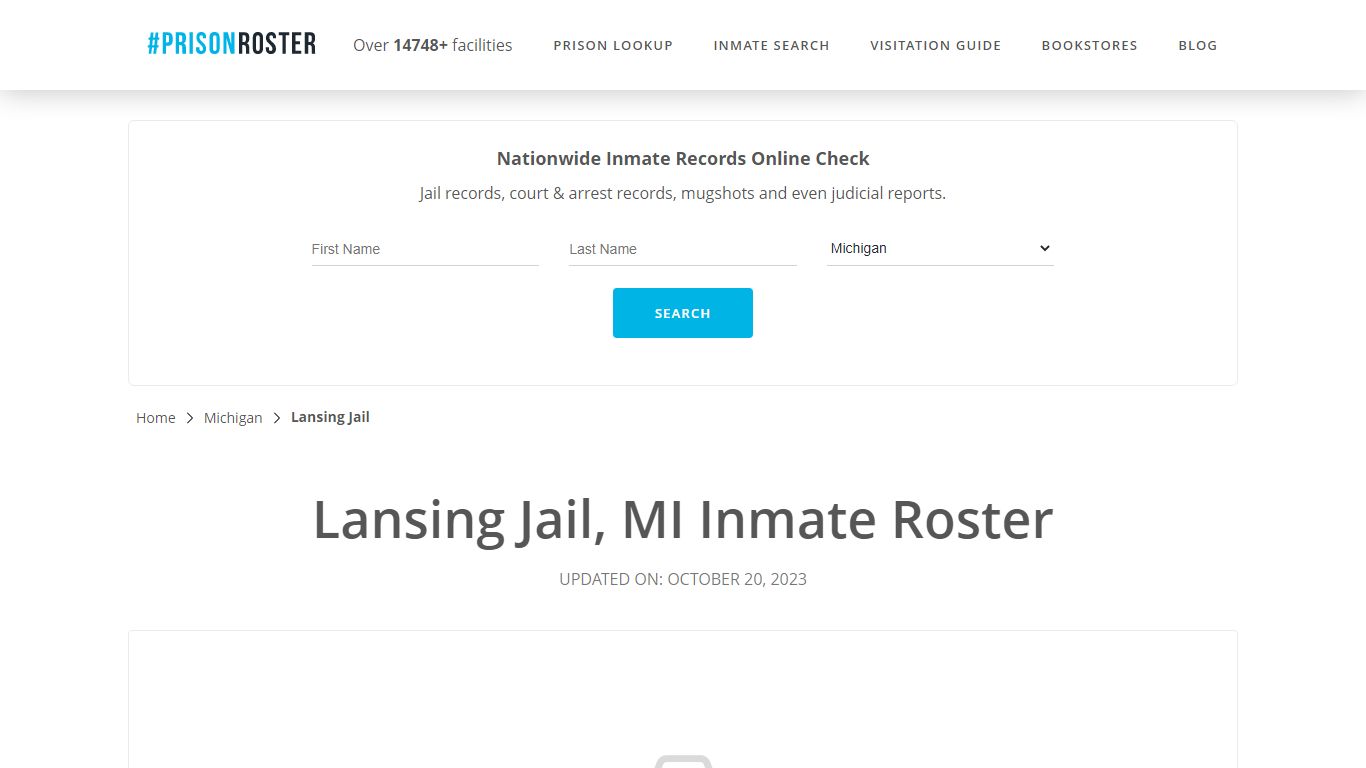 Lansing Jail, MI Inmate Roster - Prisonroster